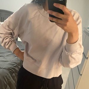 Lululemon perfectly oversized cropped crew